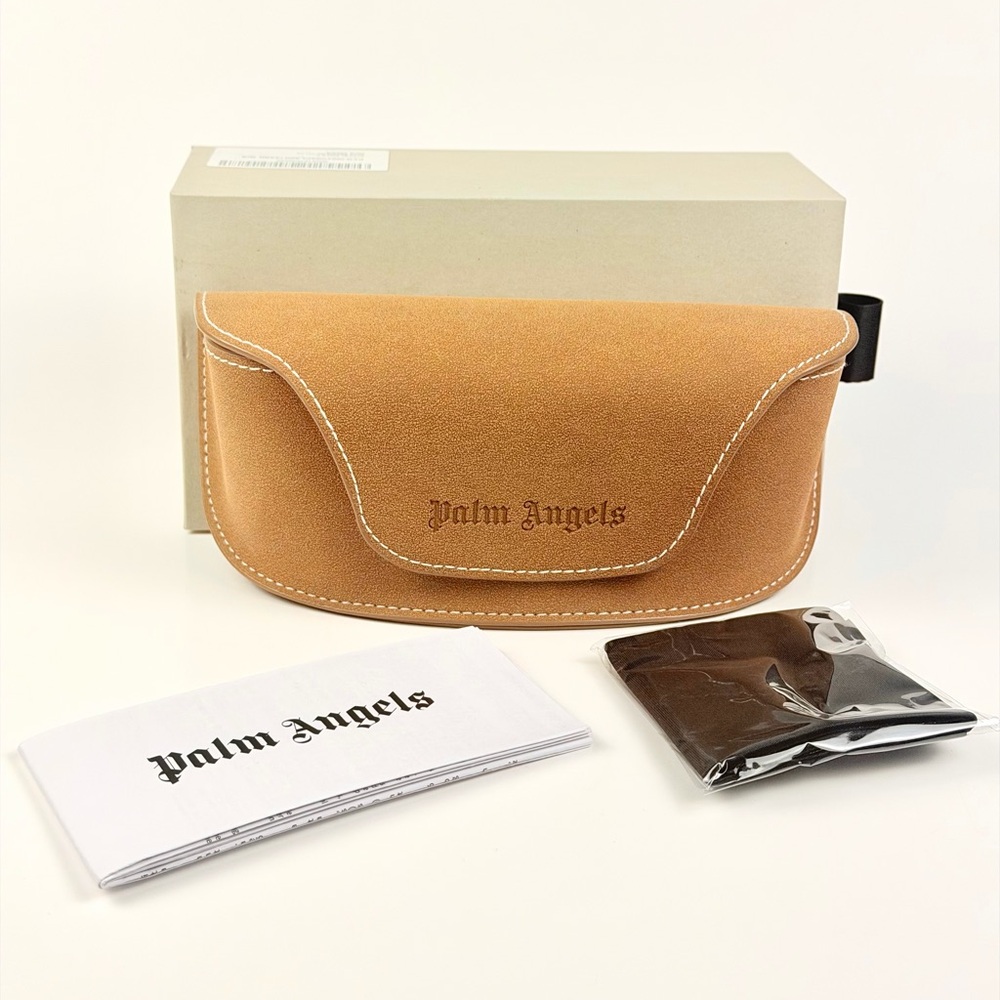 Palm Angels PERJ003 6E00 Warm Havana 54mm Eyeglasses NWT - Picture 10 of 10